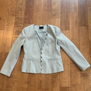 Banana Republic Scallop Trim Blazer